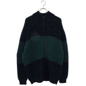 Louis Vuitton 24SS Rm241m CUH Hqn30w 1afaof Technical Wool Zip Knit Blouson Men